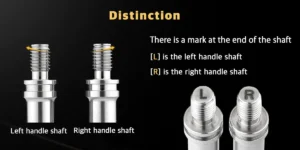 Gomexus Aluminum Handle with Titanium Knob