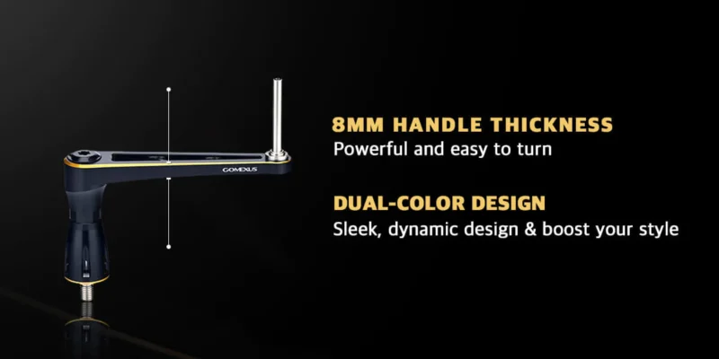 Gomexus Aluminum Handle with Titanium Knob