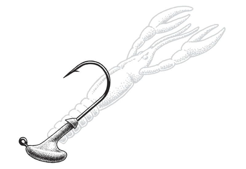 OWNER Jig Head STANDUP Type (JH-31)