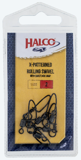 Halco Rolling Swivel with Coastlock Snap