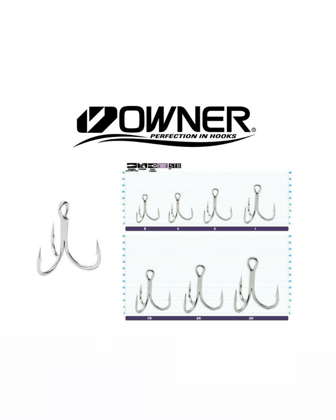 OWNER ST-56TN TREBLE HOOK