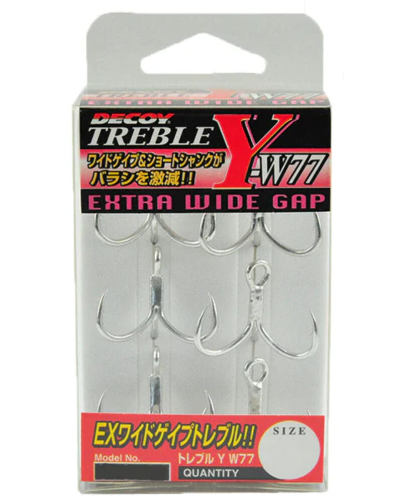 DECOY Extra Wide Gap Treble (Y-W77)