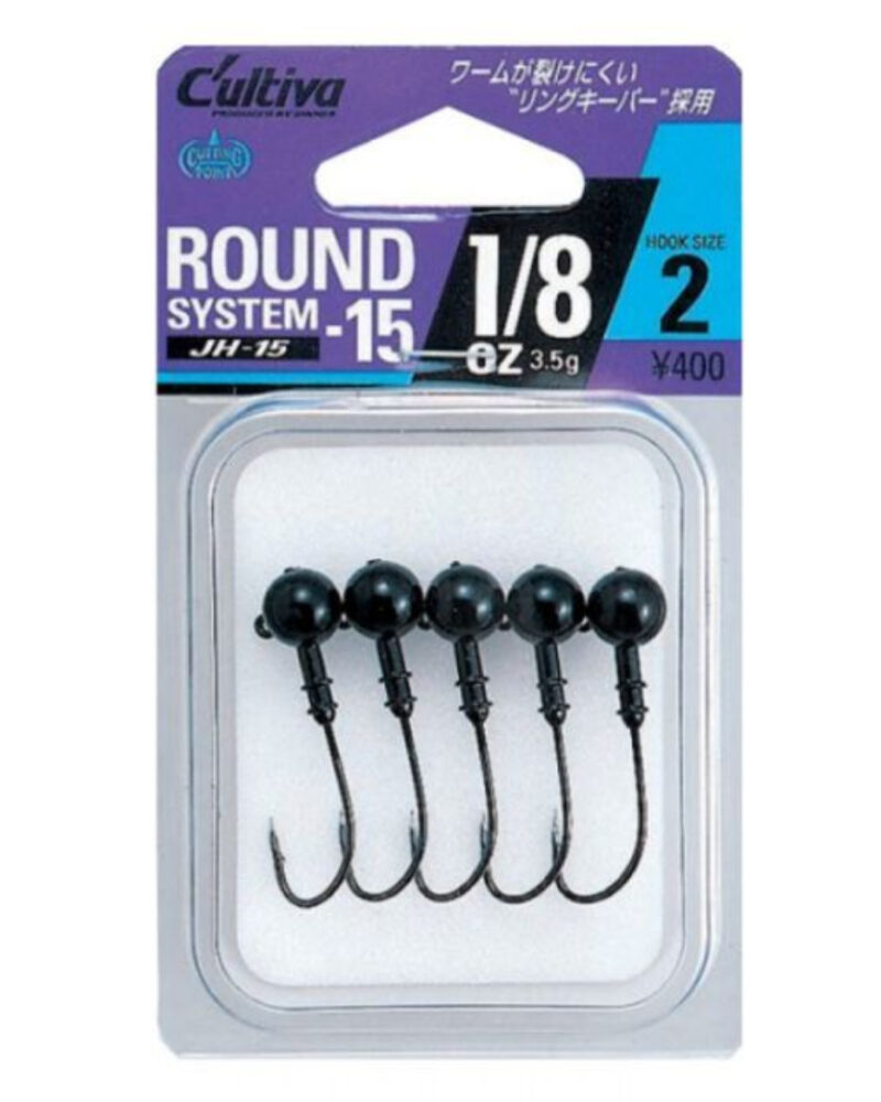 Cultiva Jig Head ROUND System  (JH-15)