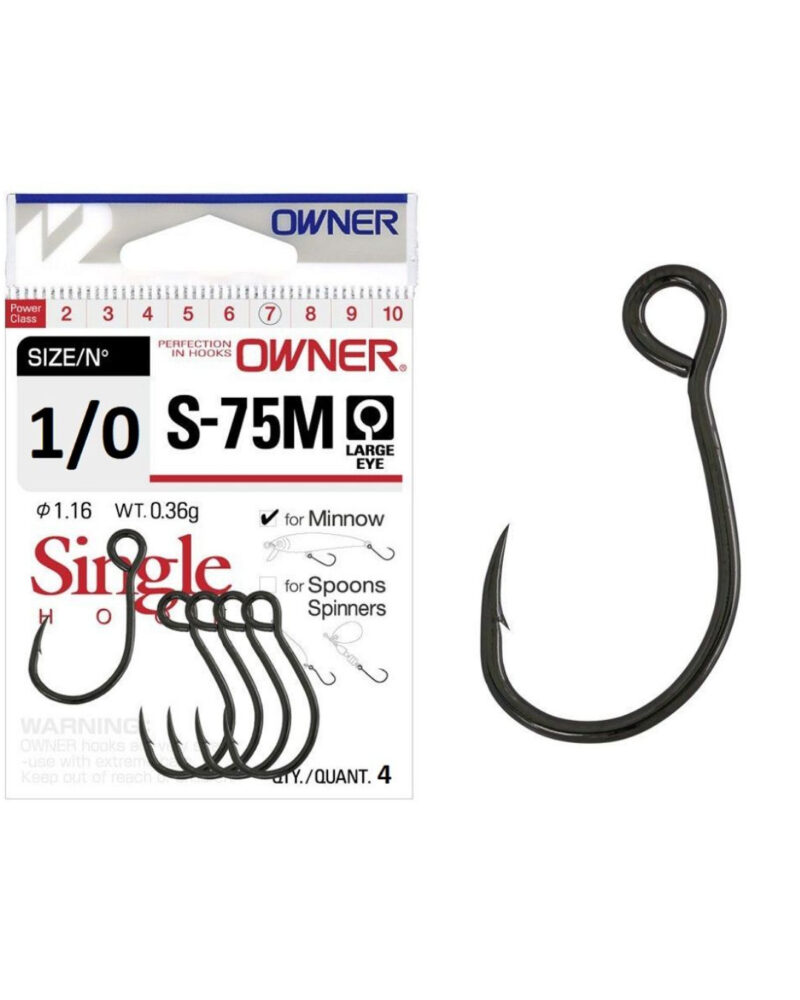 OWNER S-75M SINGLE HOOK