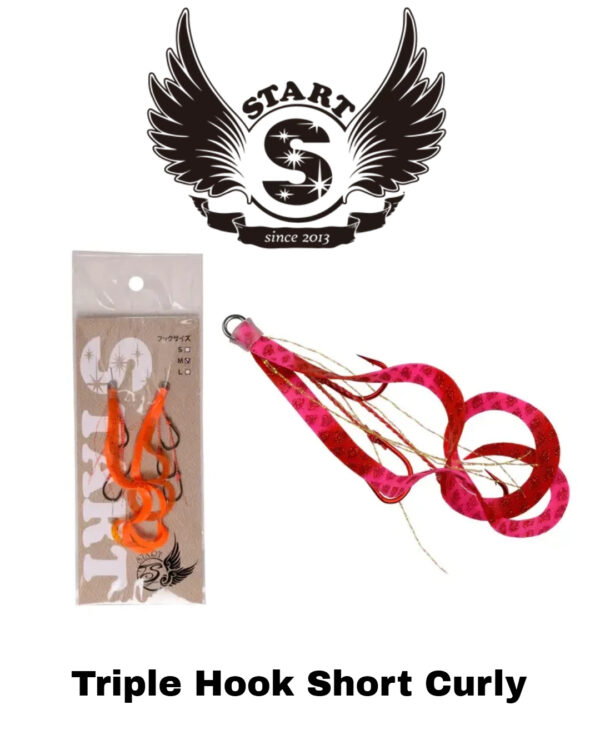 START Triple Hook Short Curly -US