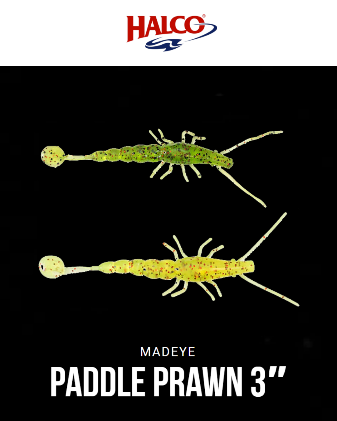 Halco Madeye Paddle Prawn 3"