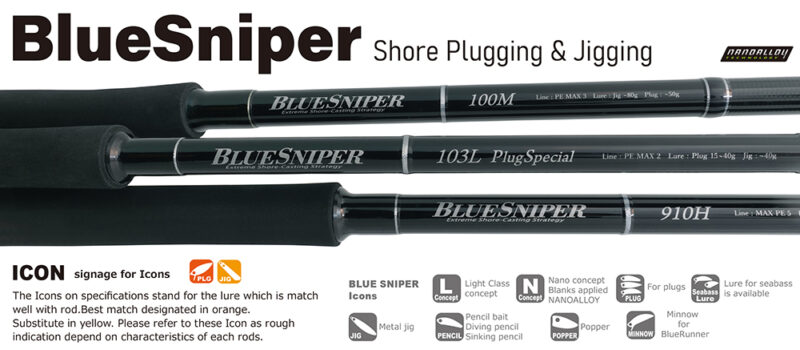 Blue Sniper Shore-Casting Nano Concept