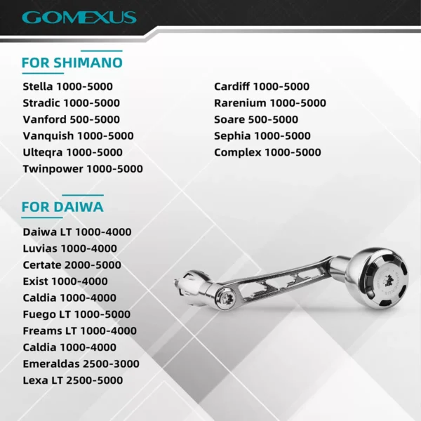 Gomexus 57mm Aluminum Handle