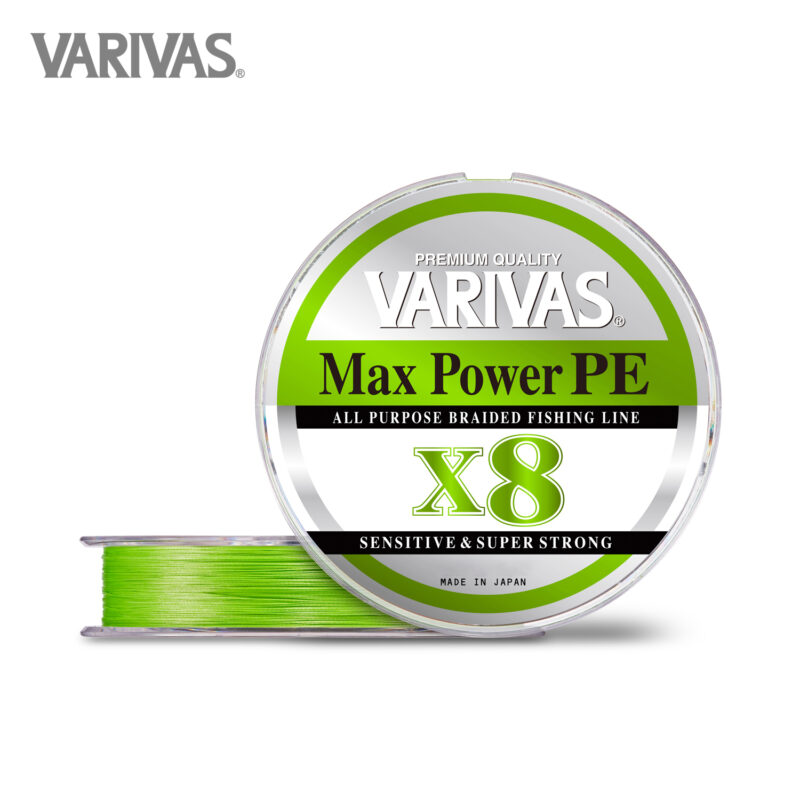 VARIVAS Max Power PE X8 Lime Green