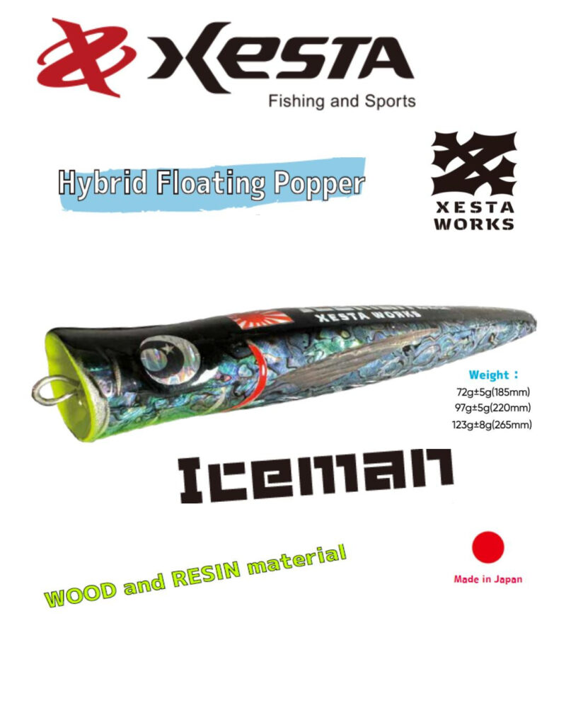 XESTA Iceman -HYBRID FLOATING POPPER