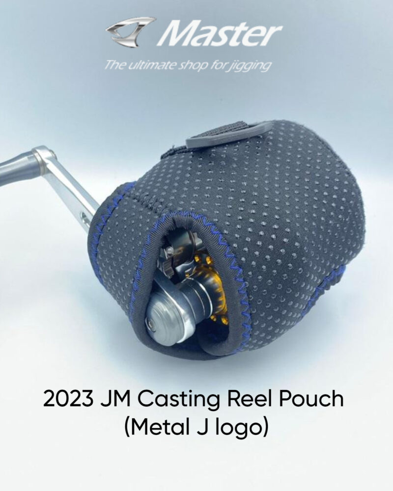 Jigging Master Casting Reel Pouch (Metal J logo) 2023
