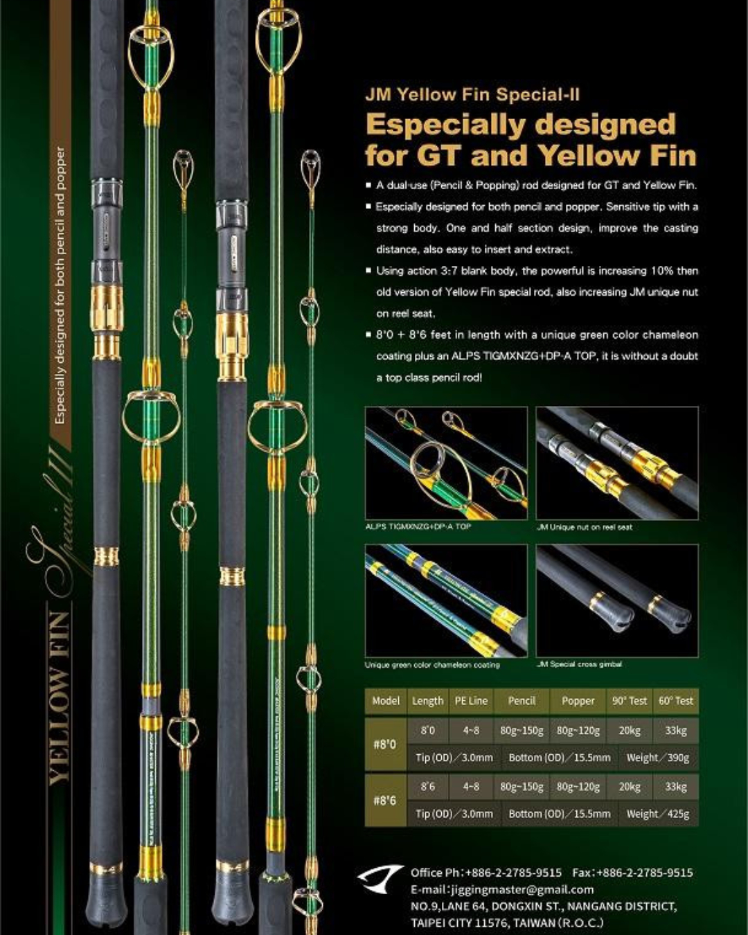 Jigging Master Yellow Fin Special-II