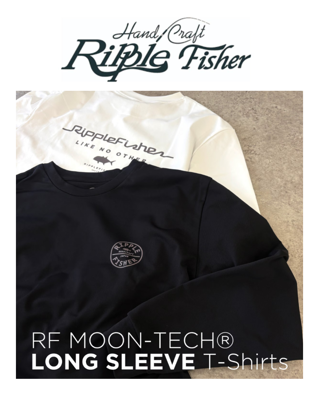 Ripple Fisher MOON-TECH® Long Sleeve T-Shirts